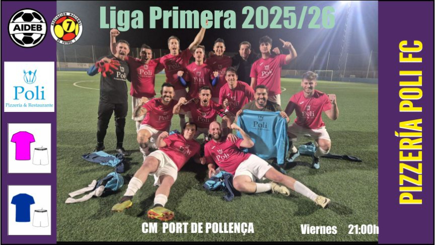 F7 PRIMERA-Pizzería Poli FC